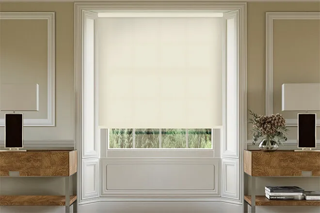 Amber Ivory - Textured Roller Blind