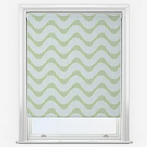 Sonova Studio Conga Wave Zingy Citrus Roller Blind