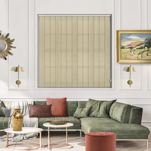 Linen Sandstone Vertical Blind