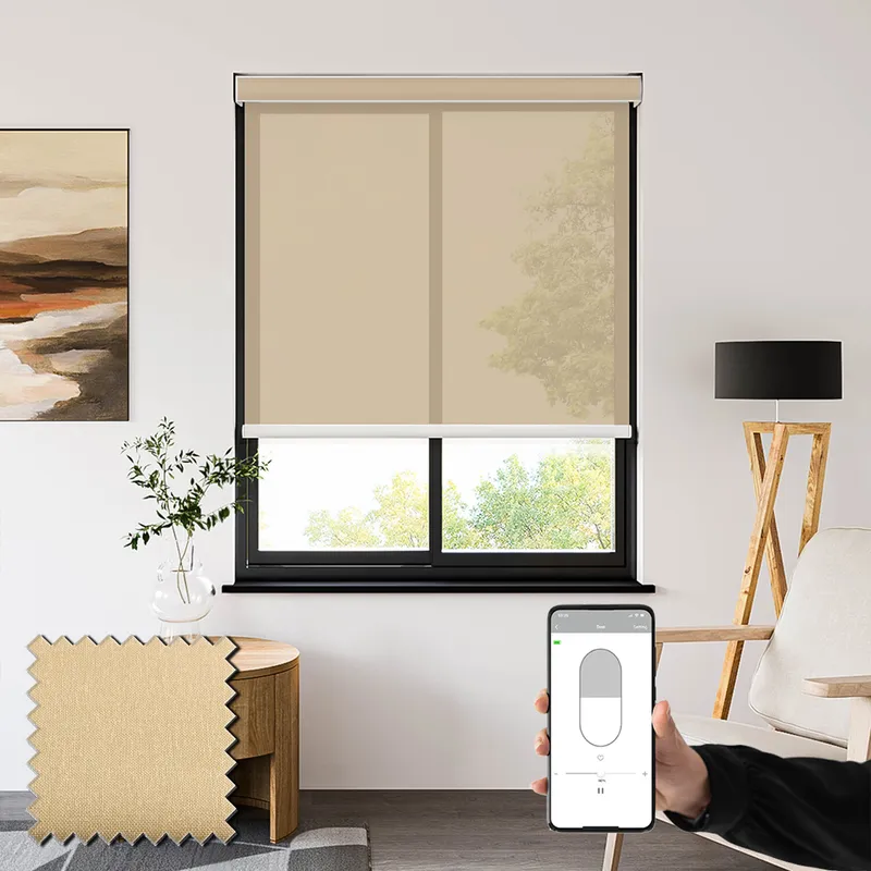 Lucid Earth Sheer Battery Powered Electric Roller Blinds
