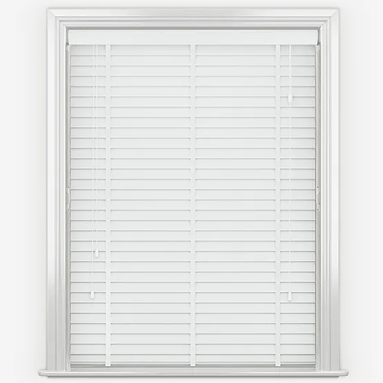 Sunwood Pure With Cotton Tapes Wooden Venetian Blinds