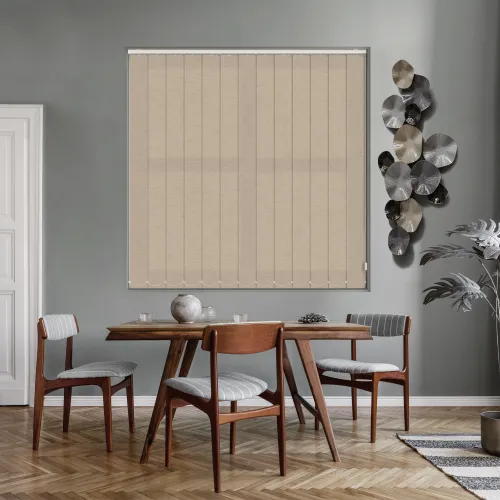 Weave Sand Vertical Blind