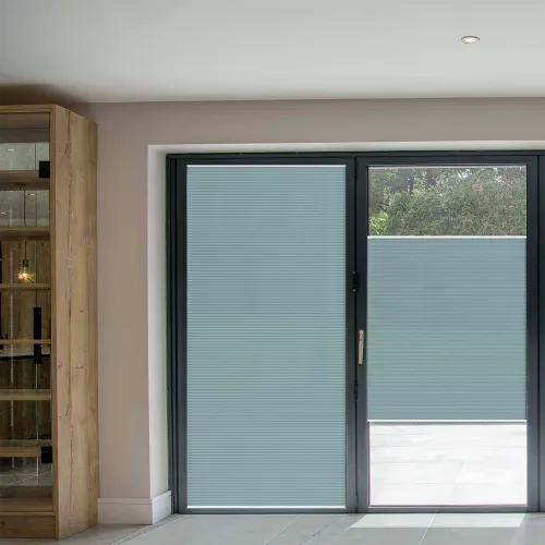 Fittoframe Dovestone Blackout Lagoon Honeycomb Pleated Blind