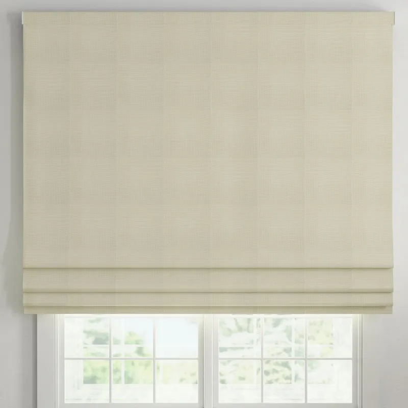 Ante Decor Eden Made To Measure Roman Blind Ivory