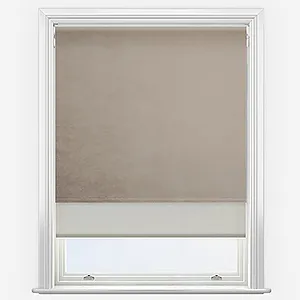 Orissa Stone & Natural Double Roller Blind