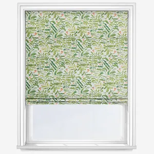 Mini Bertie Pine Roman Blind