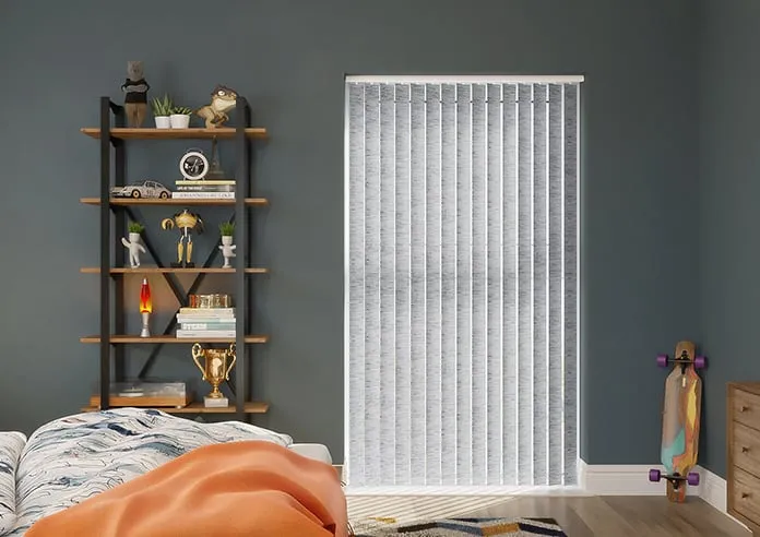 Bamburgh Grey Haze - Vertical Blind
