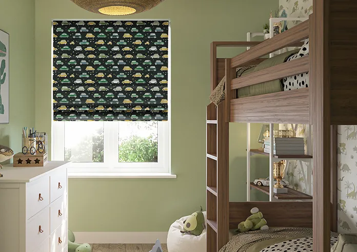 Roadtrip Forest Green - Roman Blind
