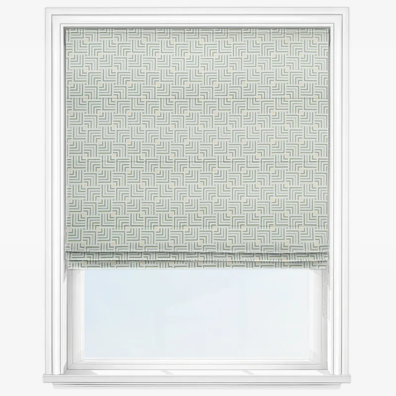 Symmetry Mint Roman Blind