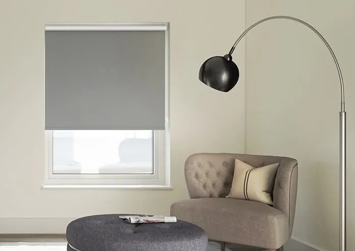 Verona (Blackout) Nimbus Grey - Roller Blind