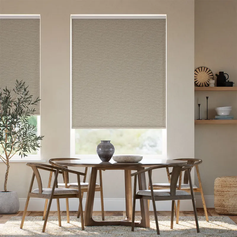 Nero Driftwood Roller Blind