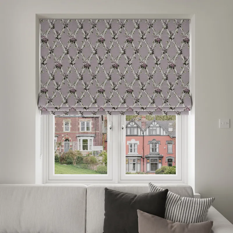 Laura Ashley Elwyn Grape Blinds Uk