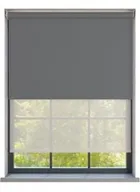 Amor Shark Grey With Haze Pure Double Roller Blind