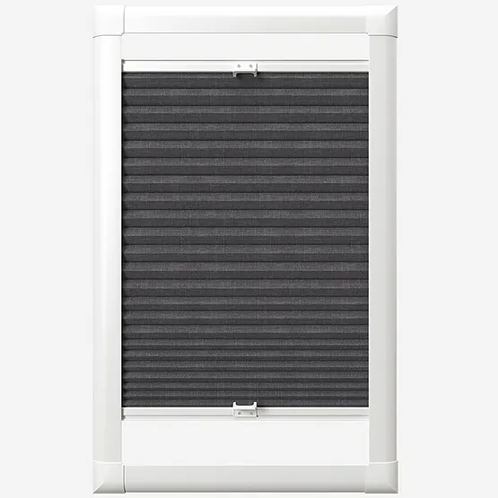 Leniro Grey Perfect Fit Pleated Blind