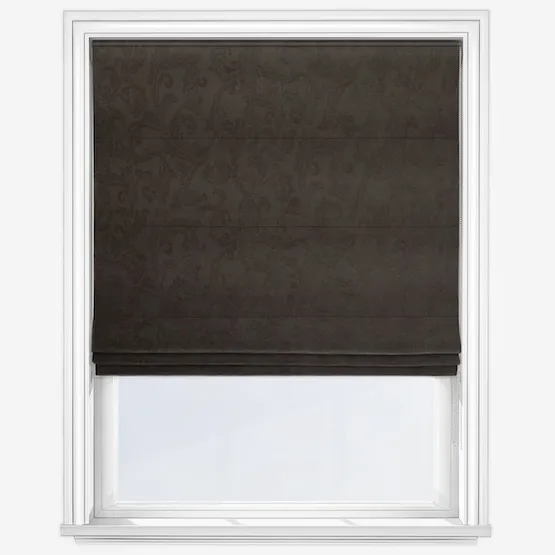 Bordeaux Truffle Roman Blind