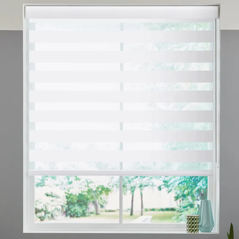 Carlisle Made To Measure Day Night Blind White