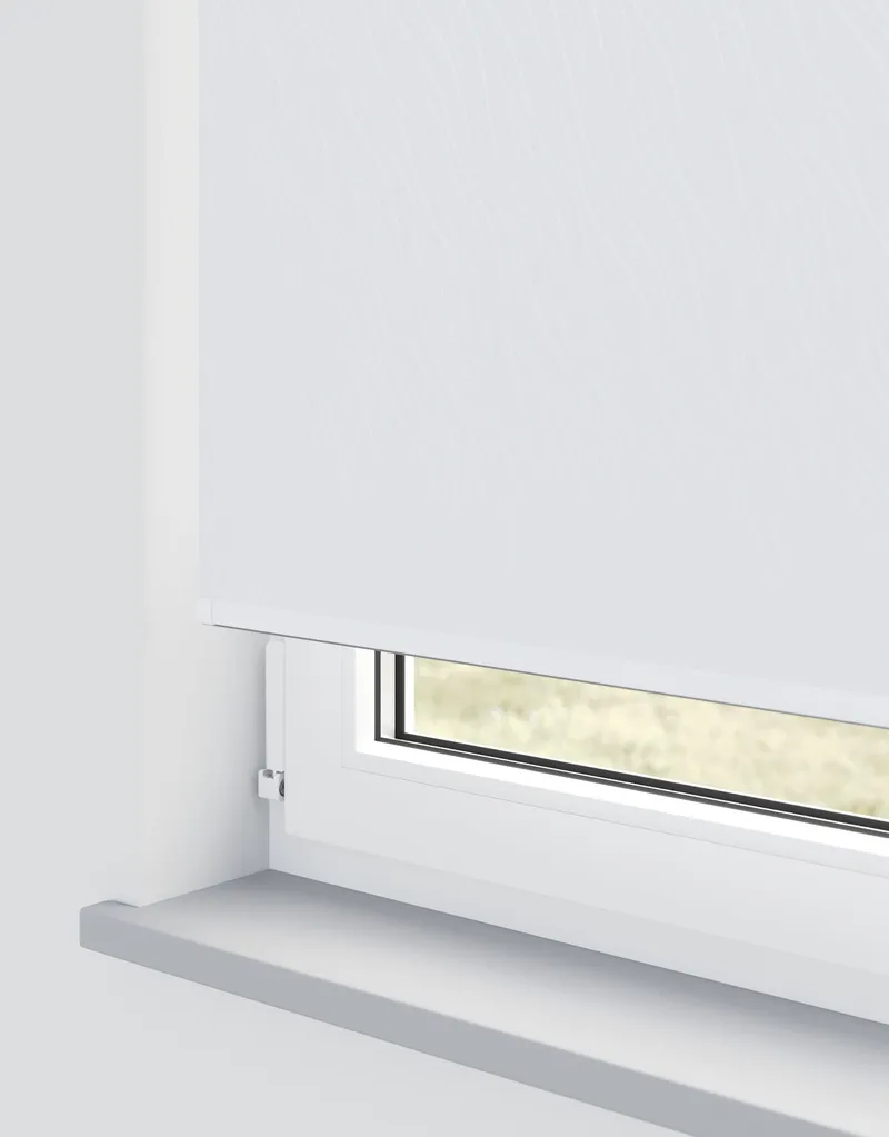 Florence White Electrical Roller Blind