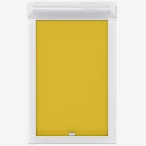 Deluxe Plain Sunshine Yellow Perfect Fit Roller Blind