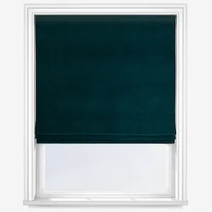 Belvoir Recycled Teal Roman Blind