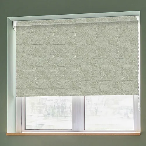 Artisan Olive Grip Fit Roller Blinds