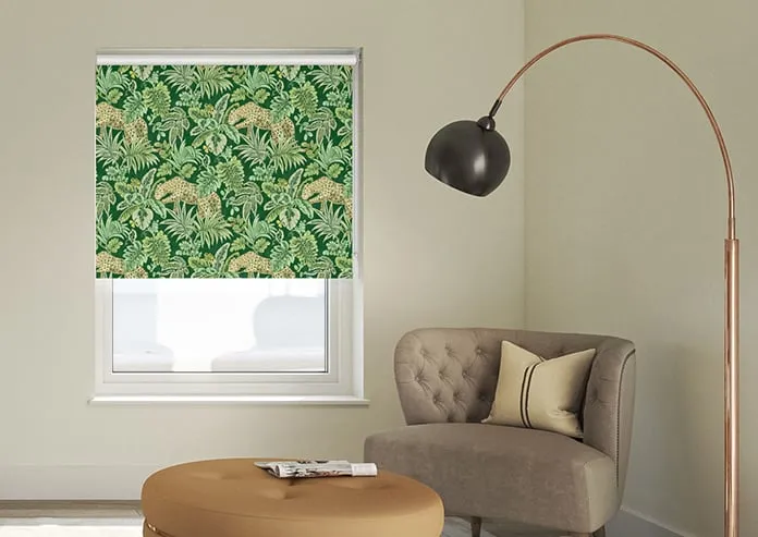 Leopard Malachite - Roller Blind