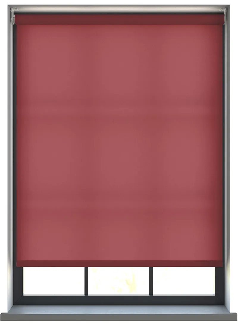 Burst Rouge Roller Blind