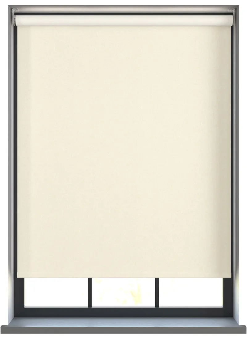 Lux Dark Cream Roller Blind