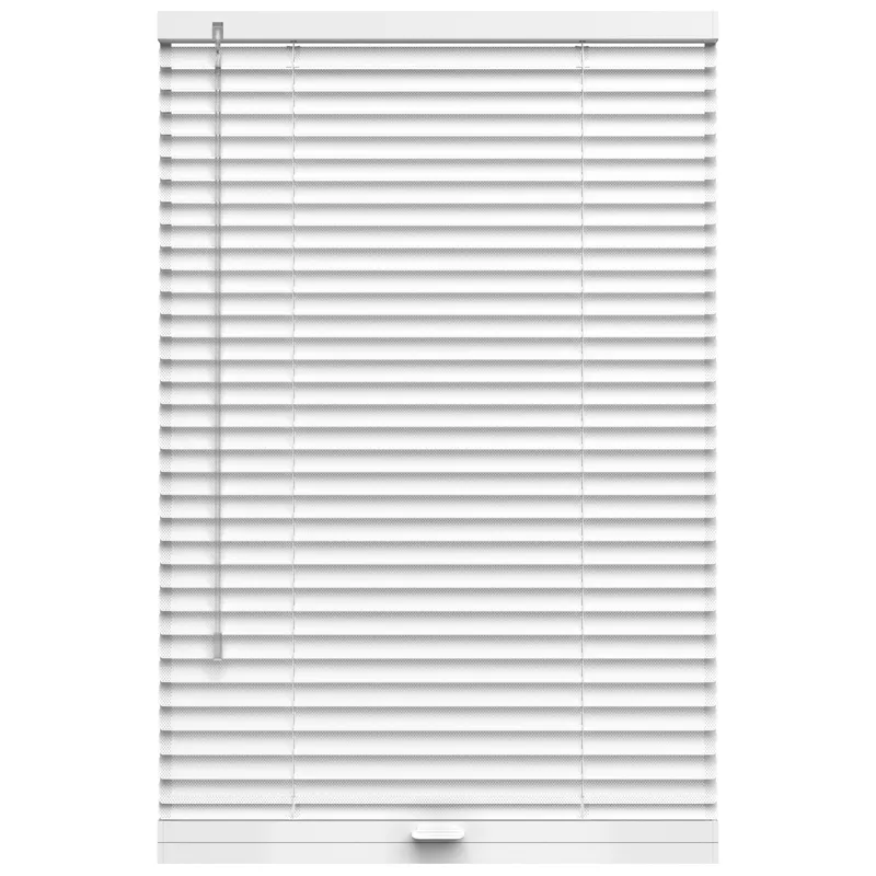 Stickfit Perforated White Blinds Uk