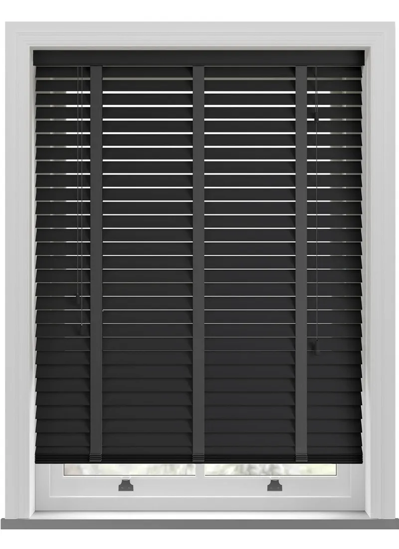 Carbon Taped Real Wood Blind