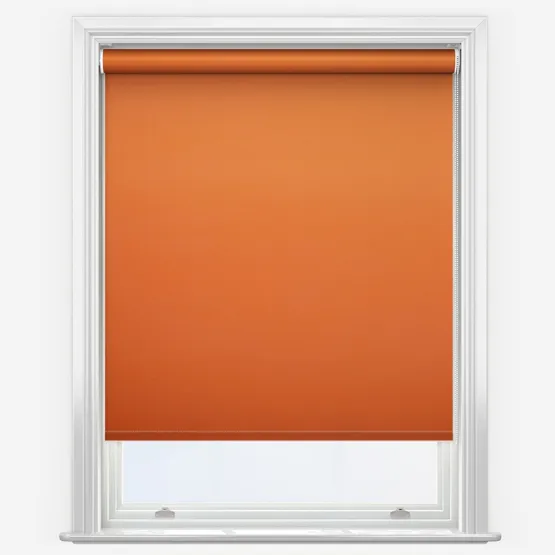 Spectrum Blackout Orange Roller Blind