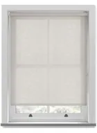 Voile Light Grey Twist Roller Blind