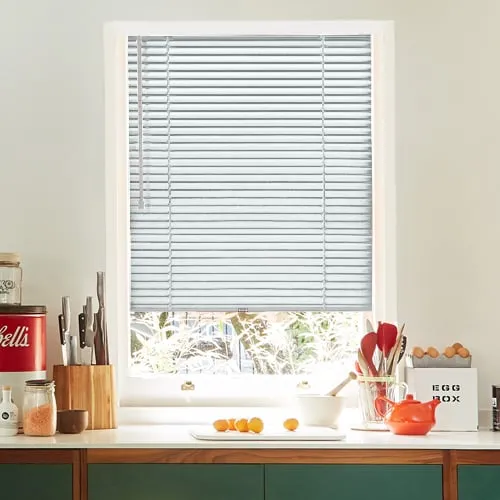 Gloss White Perfect Fit Venetian Blinds