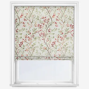 Verdant Chintz Roman Blind