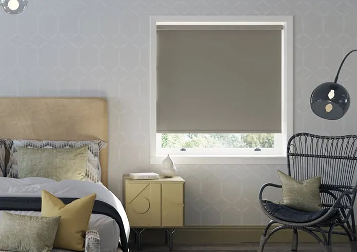 Trinity (Blackout) Mayan Brown - Twist&fit Roller Blind