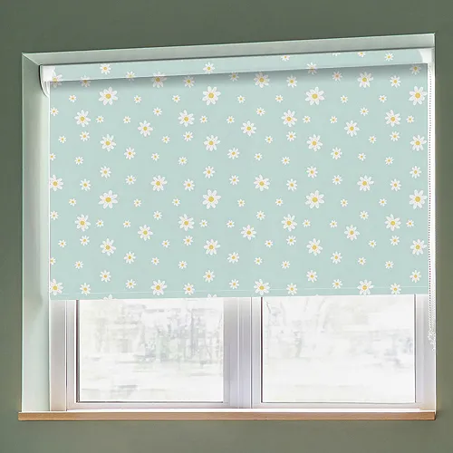 Elsie Sage (Blackout) Grip Fit Roller Blinds