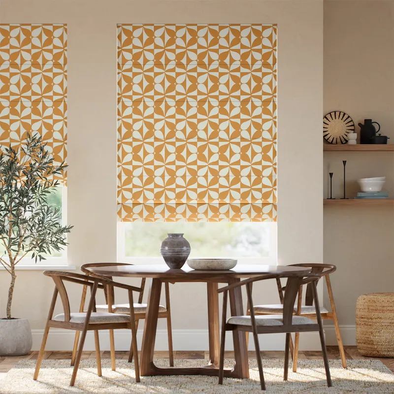 Attolo Tangerine Roman Blind