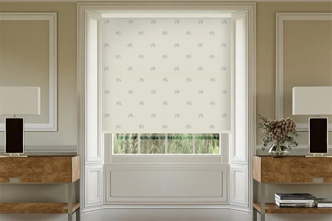 Sophie Allport Elephant Linen - Designer Roller Blind