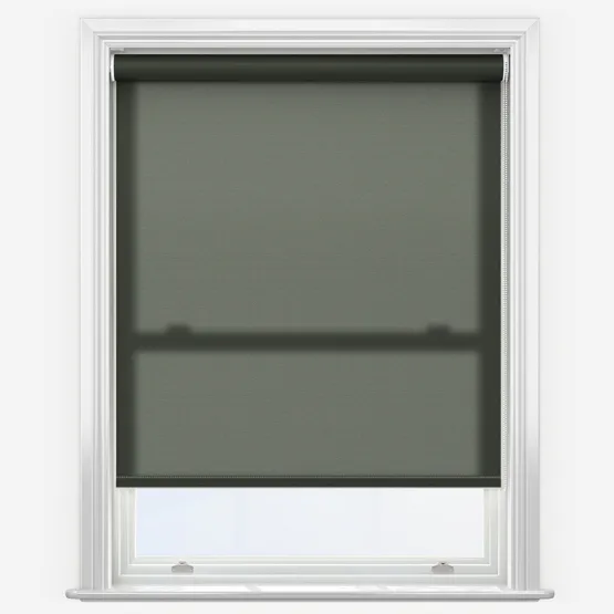 Deluxe Plain Shadow Grey Roller Blind