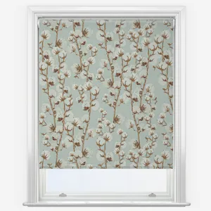 Sonova Studio Cotton Trellis Dove Grey Roller Blind