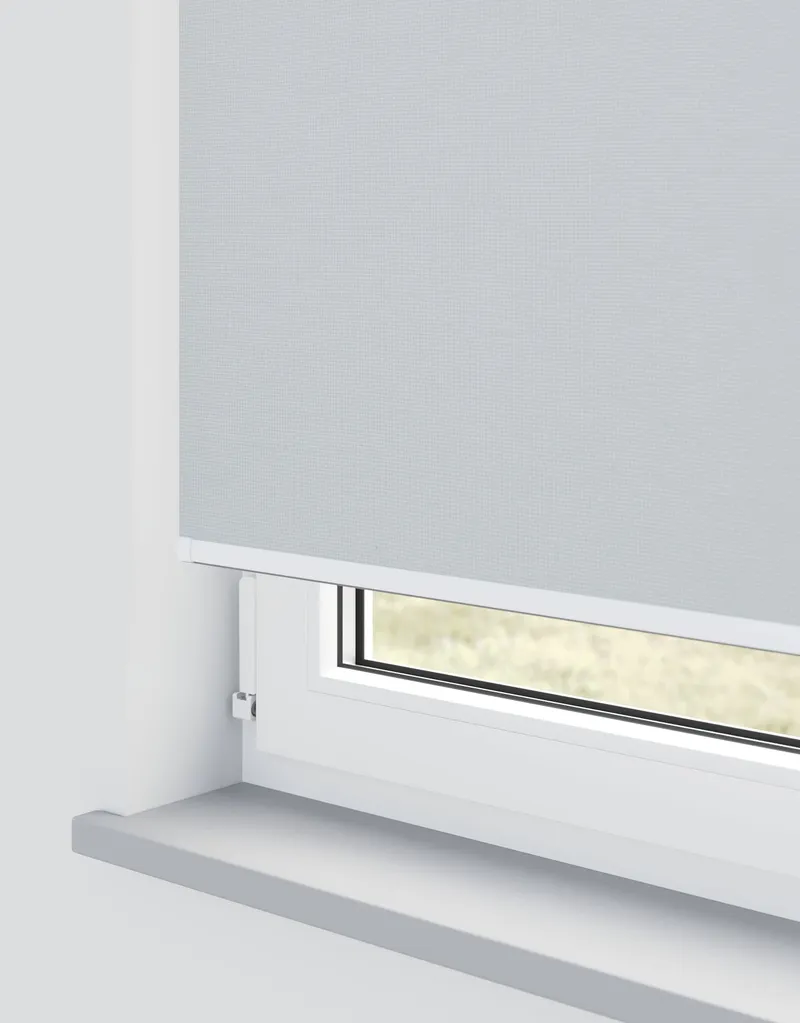 Atlantex Silver Roller Blind