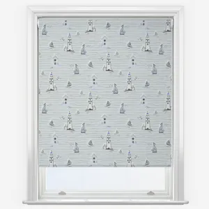 Sonova Studio Sea Breeze Ocean Blue Roller Blind