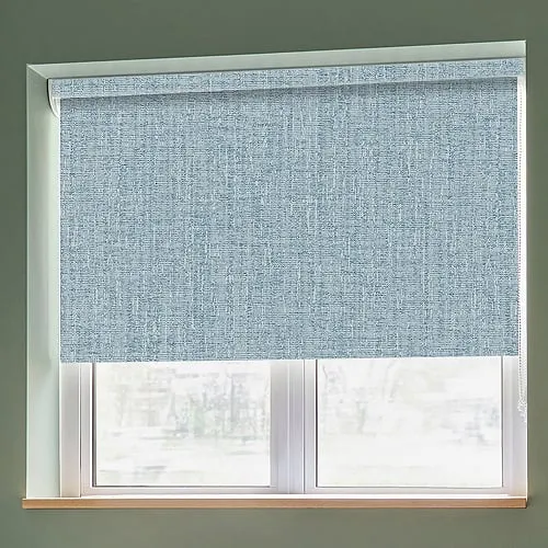 Perrie Ocean Light Filtering Roller Blinds