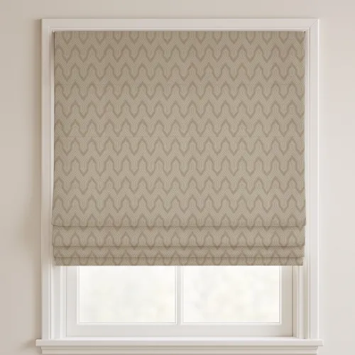 Karma Natural Deluxe Roman Blinds