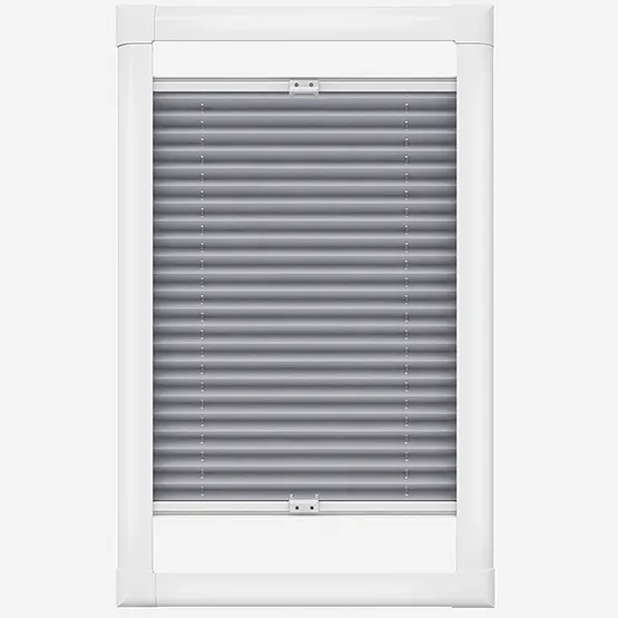 Dresden Urban Grey Perfect Fit Pleated Blind