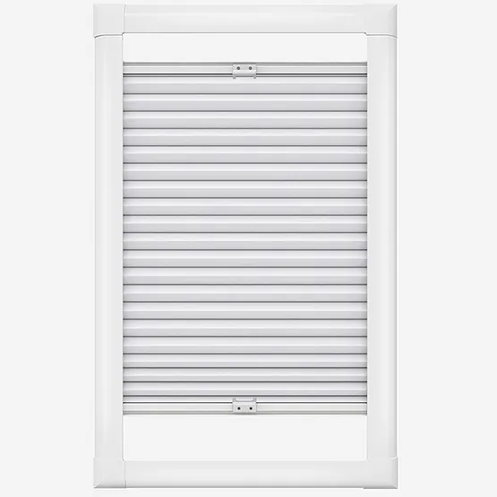 Astral Blackout Frost White Perfect Fit Pleated Blind
