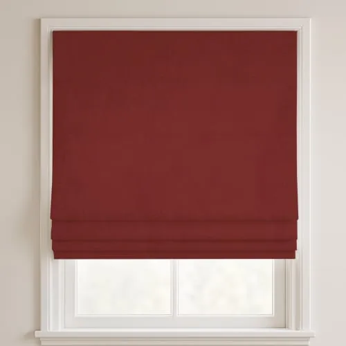 Capri Chilli Deluxe Roman Blinds