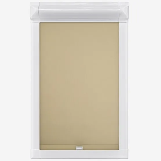 Optima Dimout Light Taupe Perfect Fit Roller Blind