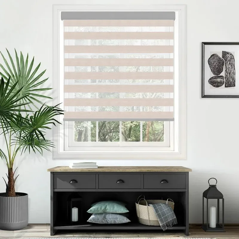 Cashmere White - Day And Night Blinds