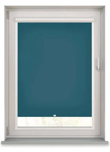 Teal Perfect Fit Roller Blind