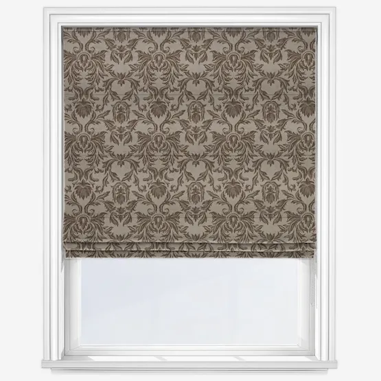 Belgravia Mocha Roman Blind